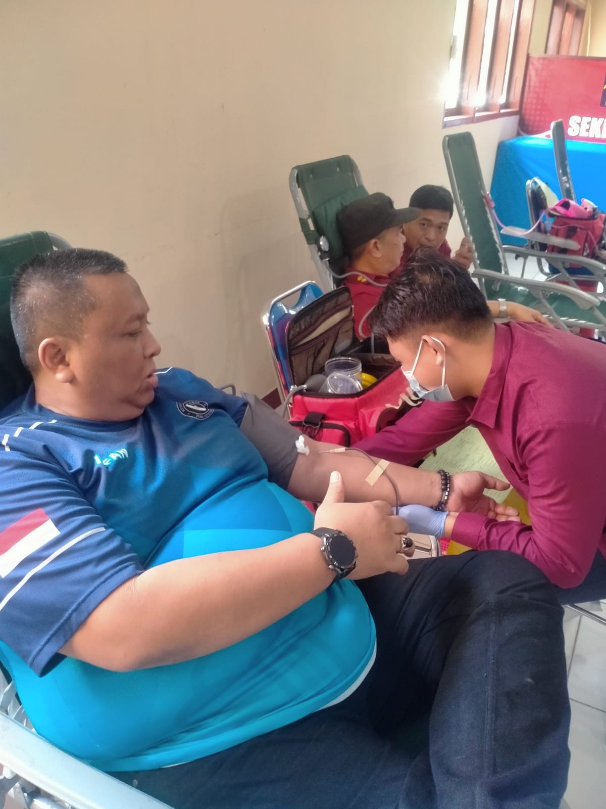 LPKA Gorontalo Berpartisipasi Dalam Donor Darah Sebagai Bentuk Kepedulian Membantu Sesama